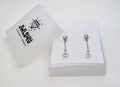 Oorhangers Hart 3D aan Ketting Zilver JE008S