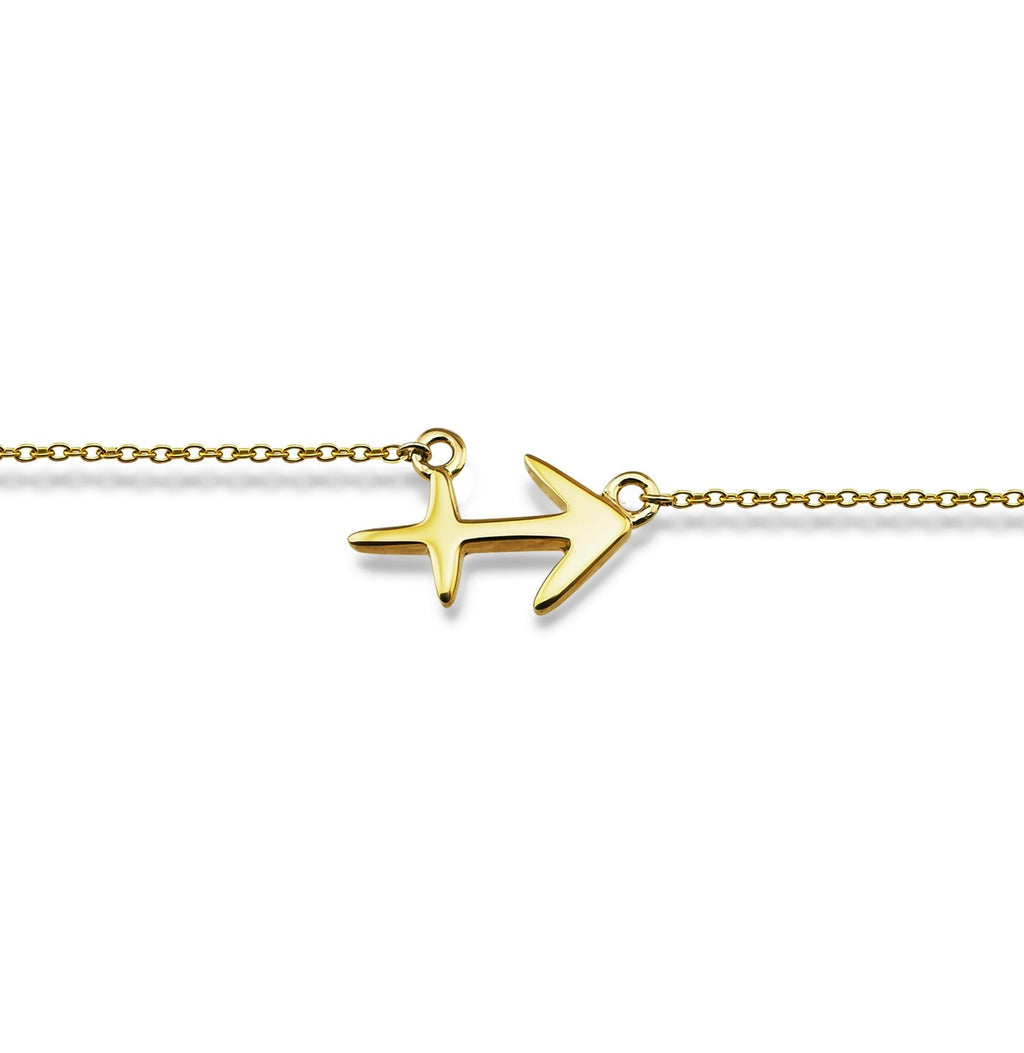 Boogschutter Armband Gold-Plated Zodiac ZB012G